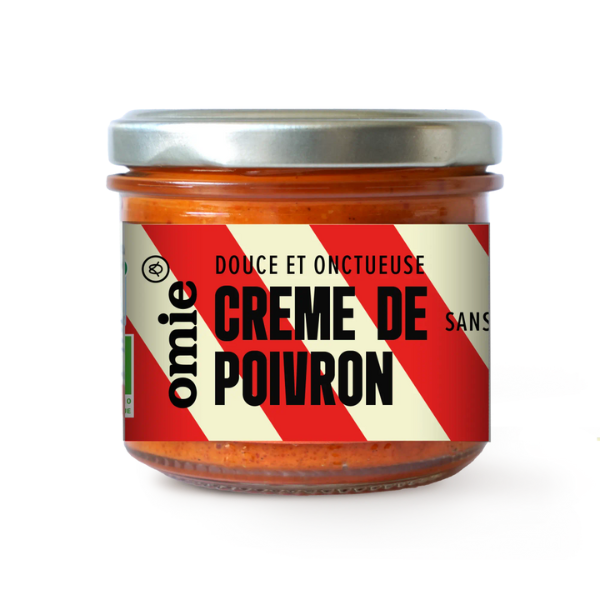 Crème de poivrons bio (fabriqué en france) - 1